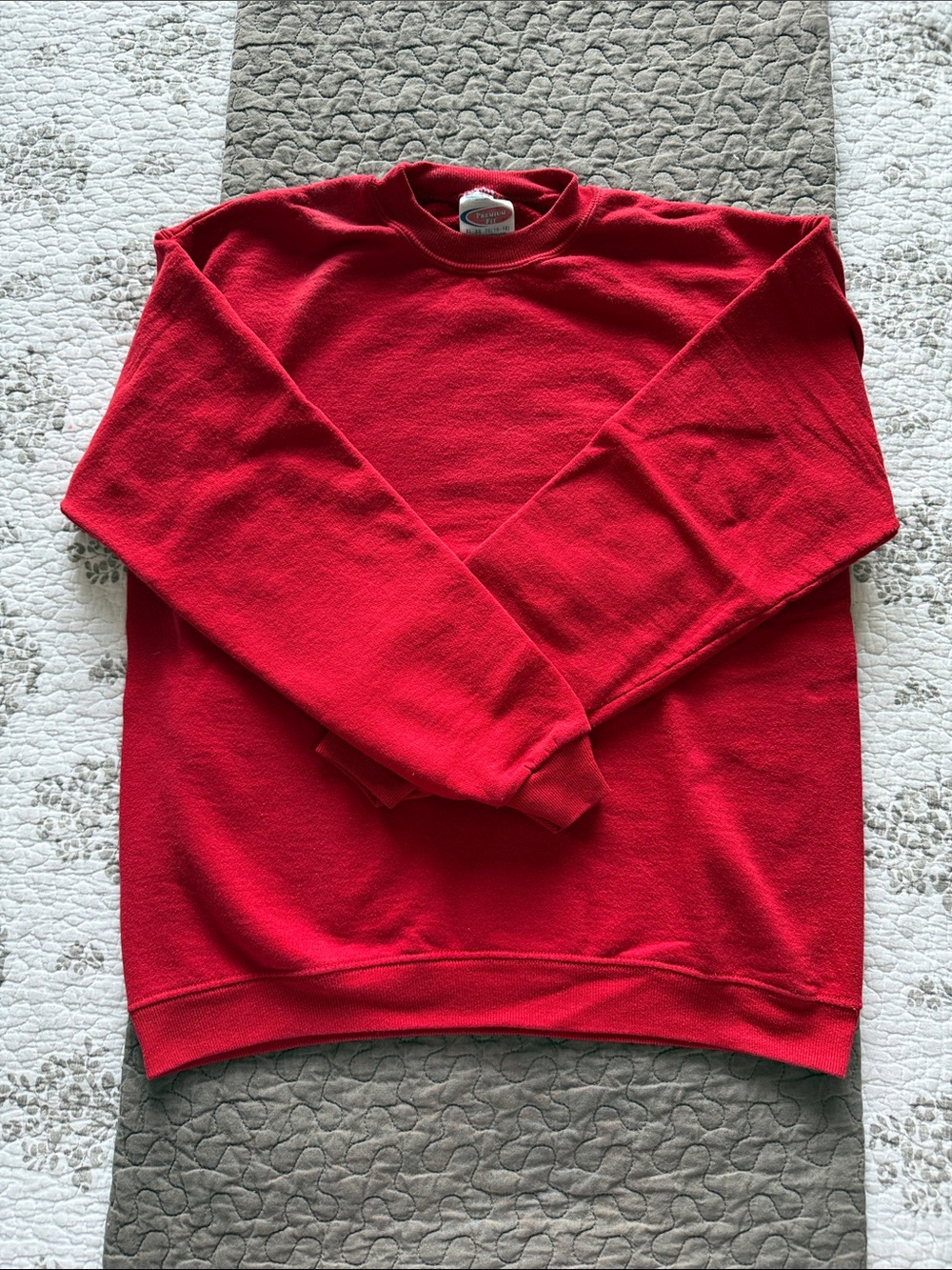 Premier Red Crewneck Sweatshirt